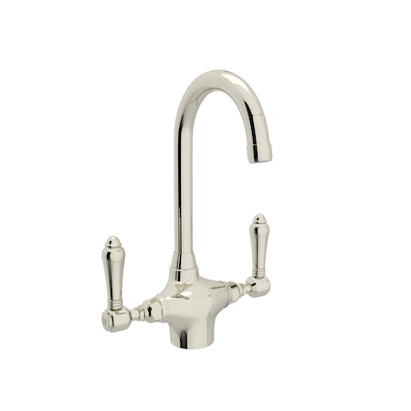 Rohl Single Hole Only Mount, 1 Hole Kitchen Faucet A1667LMPN-2